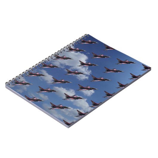 Union Jack Typhoon Notizblock (Linke Seite)