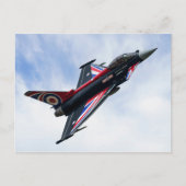 Union Jack Typhoon Postkarte (Vorderseite)