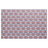 UNION JACK UK FLAG Map Kontur Stoff (Fat Quarter (45,7 x 55,9 cm))