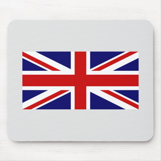 Union Jack UK Flag Mauspad (Vorne)
