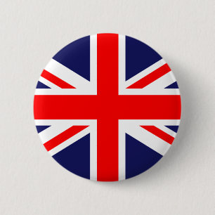 Union Jack - UK-Flagge Button