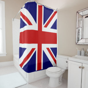 Union Jack UK-Flagge Duschvorhang