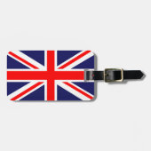 Union Jack - UK-Flagge Gepäckanhänger (Vorderseite horizontal)