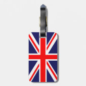Union Jack - UK-Flagge Gepäckanhänger (Rückseite vertikal)