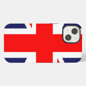 Union Jack - UK-Flagge iPhone Hülle (Rückseite (Horizontal))