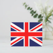 Union Jack - UK-Flagge Postkarte (Stehend Vorderseite)