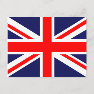 Union Jack - UK-Flagge Postkarte