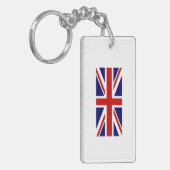 Union Jack UK-Flaggen-Schlüsselanhänger Schlüsselanhänger (Vorderseite links)