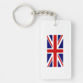Union Jack UK-Flaggen-Schlüsselanhänger Schlüsselanhänger (Vorderseite)