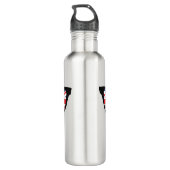 Union Jack UK Shades Zollflaschen Edelstahlflasche (Rückseite)