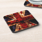 Union Jack UK Worllag Untersetzer (Linke Seite)