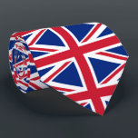 Union Jack - Vereinigtes Königreich - britische Fl Krawatte<br><div class="desc">Flagge des Vereinigten Königreichs</div>