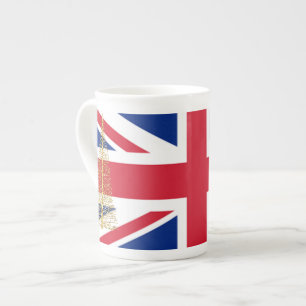 Union Jack Vereinigtes Königreich Flagge Espresso  Porzellantasse
