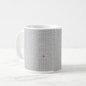 Union Jack - Vereinigtes Königreich Kaffeetasse (Vorderseite Links)