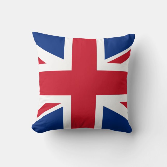 Union Jack Vereinigtes Königreich Kissen (Vorderseite)