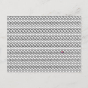 Union Jack - Vereinigtes Königreich Postkarte
