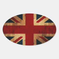 Union Jack (Vintager, bedrückter Look)