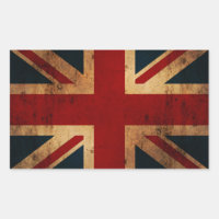 Union Jack (Vintager, bedrückter Look)