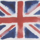 Union jack vinyl sticker (Vorderseite)