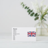 UNION_JACK VISITENKARTE (Stehend Vorderseite)