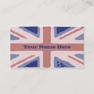 Union Jack Visitenkarte