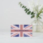 Union Jack Visitenkarte (Stehend Vorderseite)