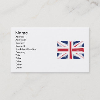 UNION_JACK VISITENKARTE