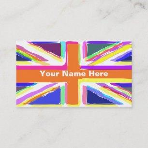 Union Jack Visitenkarte