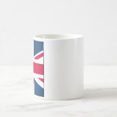 Union Jack Vollseiten-Quadrat-Design-Kaffeetasse Kaffeetasse (Mittel)