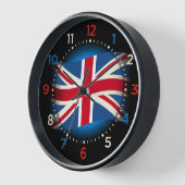 Union Jack Wall Uhr (Winkel)