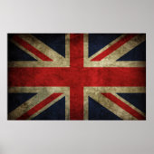 Union Jack - Worn Poster (Vorne)