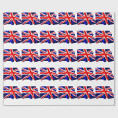 Union Jack Wrapping Papier Geschenkpapier (Flach)