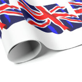 Union Jack Wrapping Papier Geschenkpapier (Rolleneckpunkt)