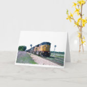 Union Pacific Railroadiana Karte (Gelbe Blume)