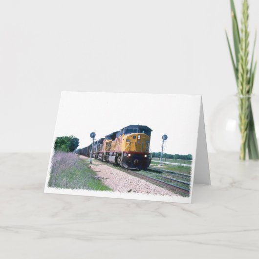 Union Pacific Railroadiana Karte (Vorderseite)