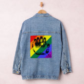 Union Pride Disabled Workers &LGBTQ+ Jeansjacke (Hangar)