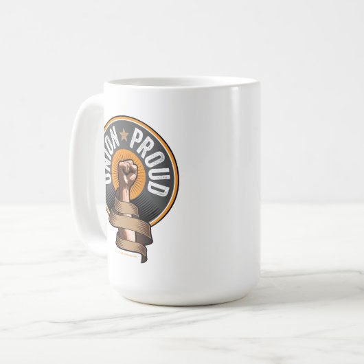 Union Proud Kaffeetasse (Vorderseite Links)