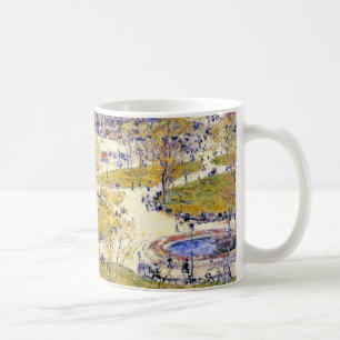 Union Square im Frühling von Frederick Childe Hass Kaffeetasse