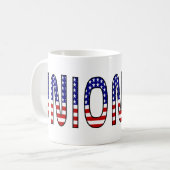 Unionisieren Kaffeetasse (Vorderseite Links)