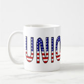 Unionisieren Kaffeetasse (Links)