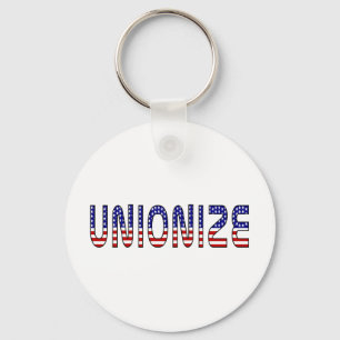 Unionisieren Schlüsselanhänger