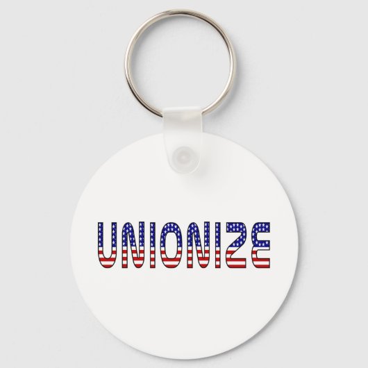 Unionisieren Schlüsselanhänger (Vorderseite)