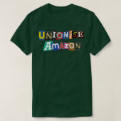 Unionize Amazon T-Shirt (Design vorne)