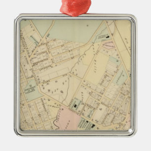 Unionport, W Chester, New York Silbernes Ornament