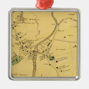 Unionport, Westchester, Schuylerville Ornament Aus Metall