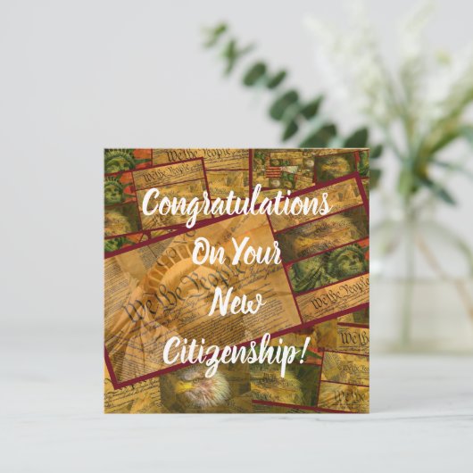 Unionsbürgerschaft Karte (Stehend Vorderseite)