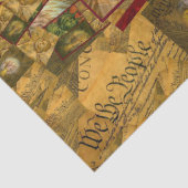 Unionsbürgerschaft Seidenpapier (Detail)