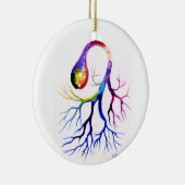 Unipolare Nervenzelle Keramik Ornament (Rechts)