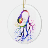 Unipolare Nervenzelle Keramik Ornament (Links)