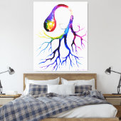 Unipolare Nervenzelle Leinwanddruck (Insitu (Schlafzimmer))